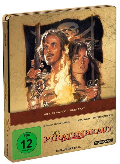 Piratenbraut, Die - Limited Steelbook Edition  (4K Ultra HD+blu-ray)
