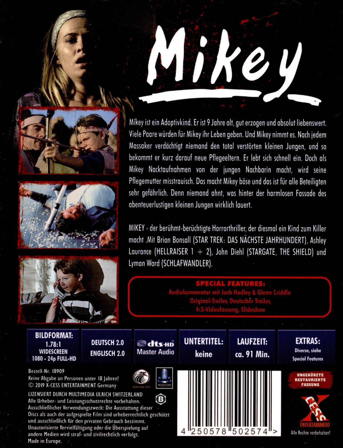 Mikey - Uncut Edition (blu-ray)