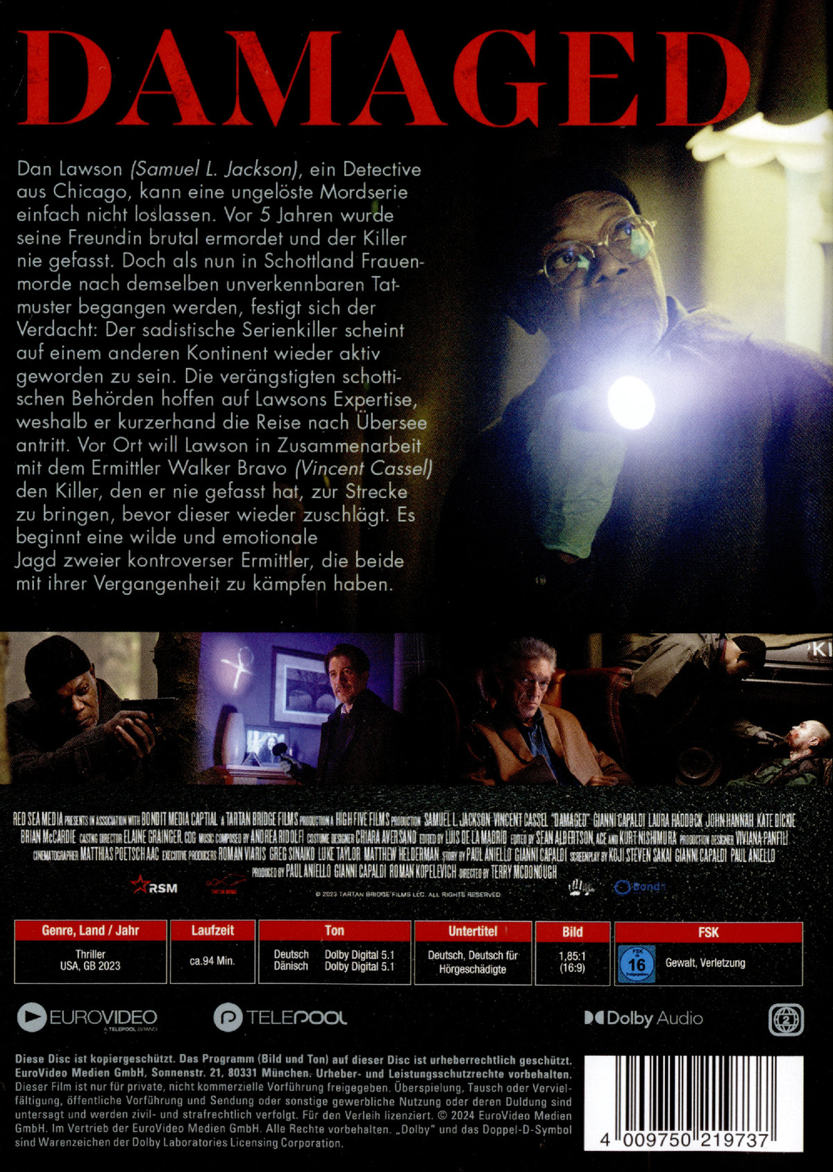 Damaged  (DVD)
