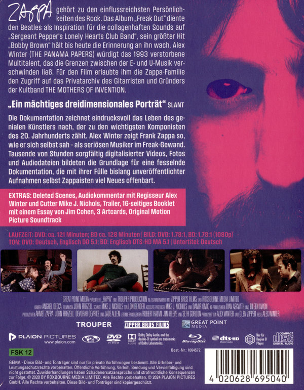 Zappa - Special Edition  (Blu-ray+DVD)