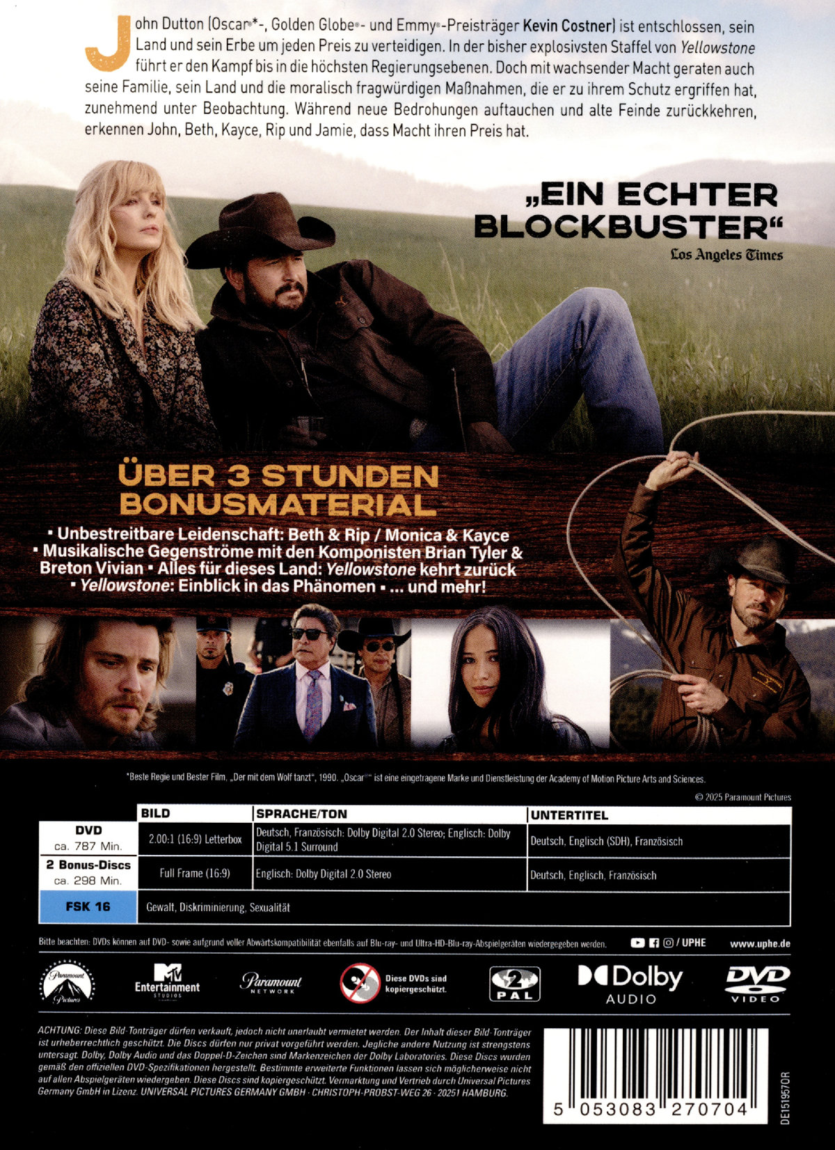Yellowstone - Staffel 5  [7 DVDs]  (DVD)
