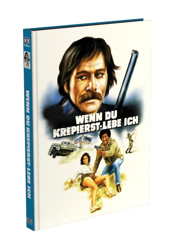 Wenn du krepierst lebe ich - Uncut Mediabook Edition (DVD+blu-ray) (C)