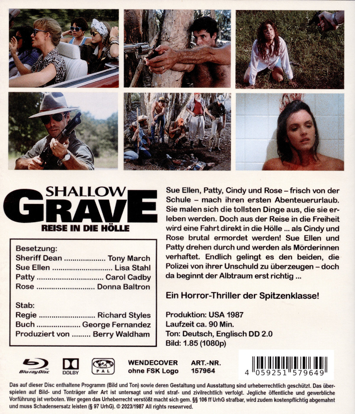 Shallow Grave - Reise in die Hölle (blu-ray)