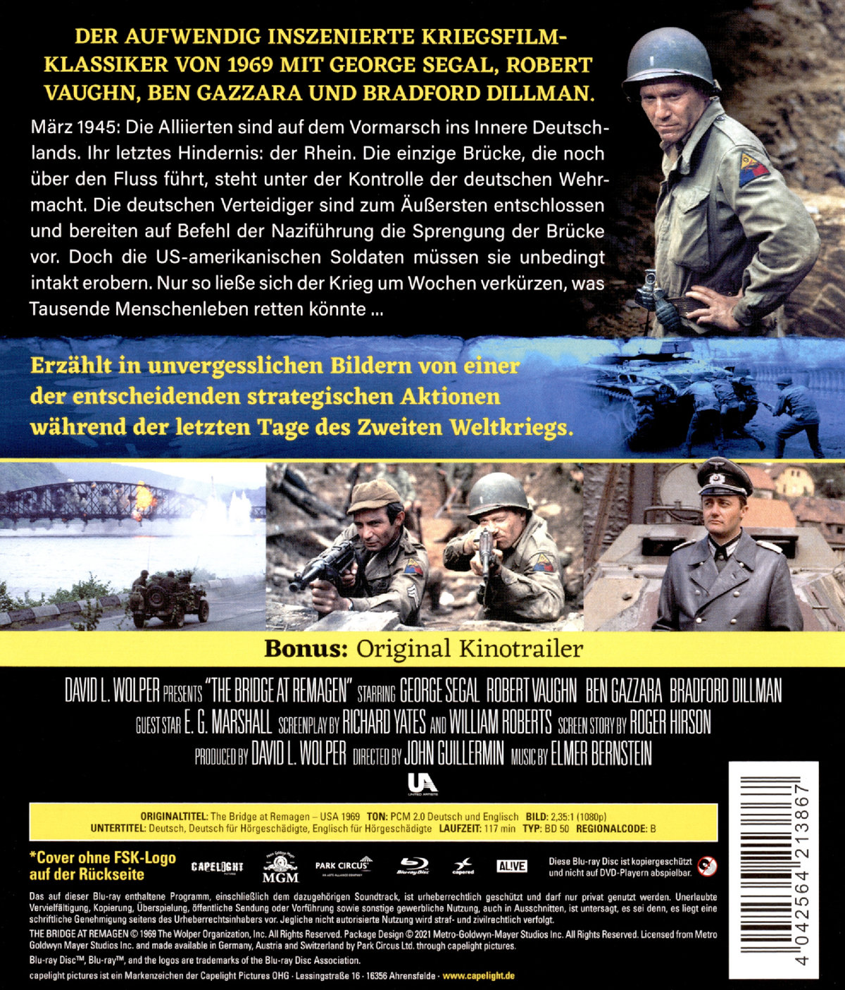 Brücke von Remagen, Die (blu-ray)