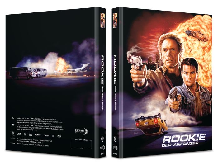 Rookie - Der Anfänger - Uncut Mediabook Edition  (DVD+blu-ray) (A)