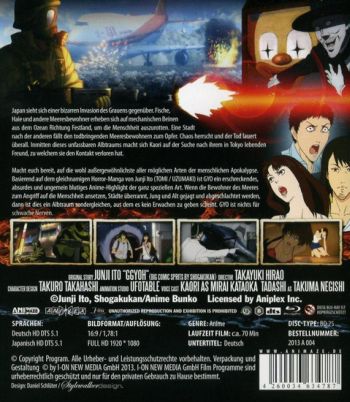 Gyo - Der Tod aus dem Meer (blu-ray)