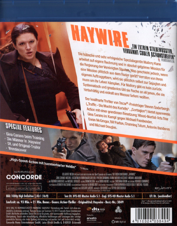 Haywire - Trau' keinem (blu-ray)