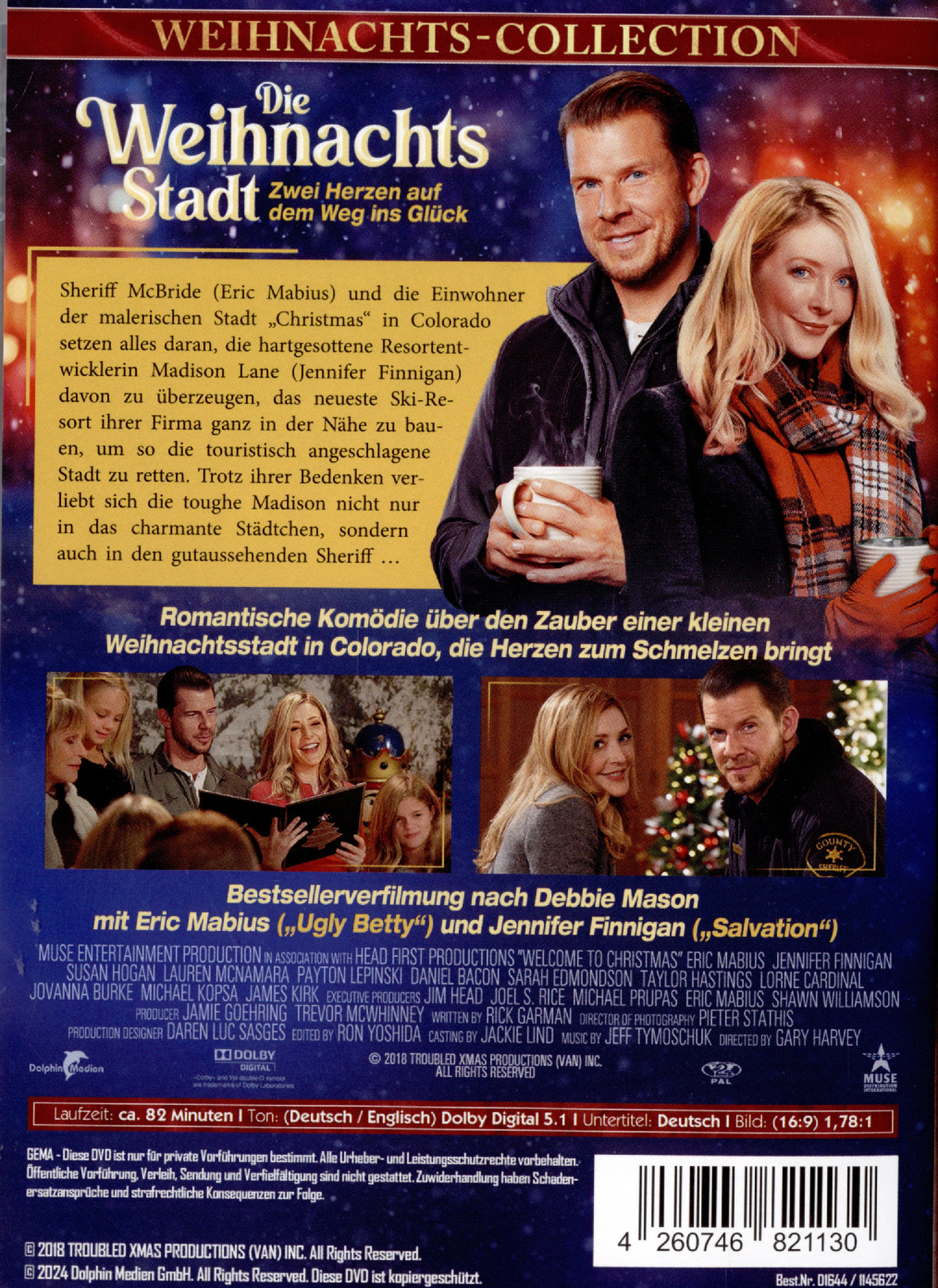 Die Weihnachtsstadt - Zwei Herzen auf dem Weg ins Glück  (DVD)