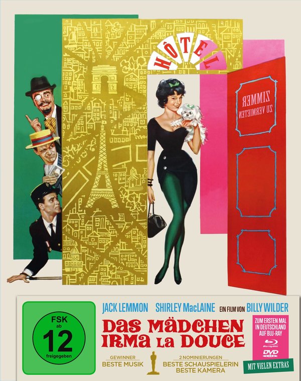 Das Mädchen Irma La Douce - Uncut Mediabook Edition  (DVD+blu-ray)