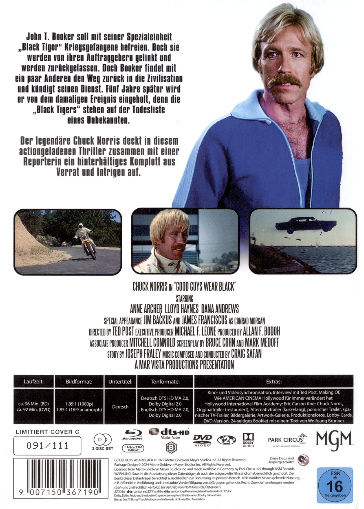 Black Tiger - Uncut Mediabook Edition (DVD+blu-ray) (C)
