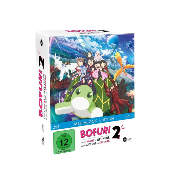 Bofuri: I Don't Want to Get Hurt, So I'll Max Out My Defense. - Staffel 2 - Vol.1 - Mediabook - Blu-ray mit Sammelschuber - Limited Edition  (Blu-ray Disc)
