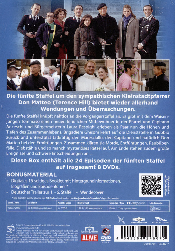 Don Matteo - Staffel 5 (Fernsehjuwelen)  [8 DVDs]  (DVD)
