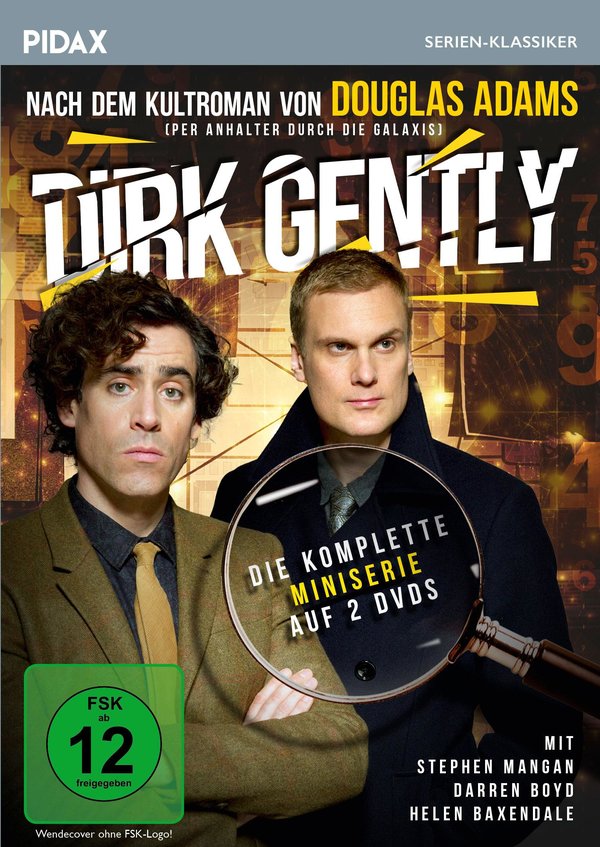 Dirk Gently / Die komplette Miniserie nach dem Kultroman von Douglas Adams („Per Anhalter durch die Galaxis“) (Pidax Serien-Klassiker)  [2 DVDs]  (DVD)