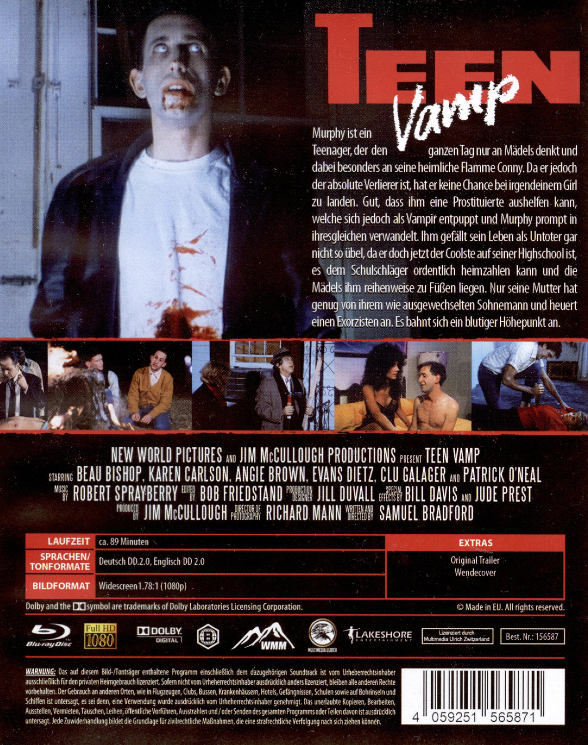 Teen Vamp - Cover B  (Blu-ray Disc)