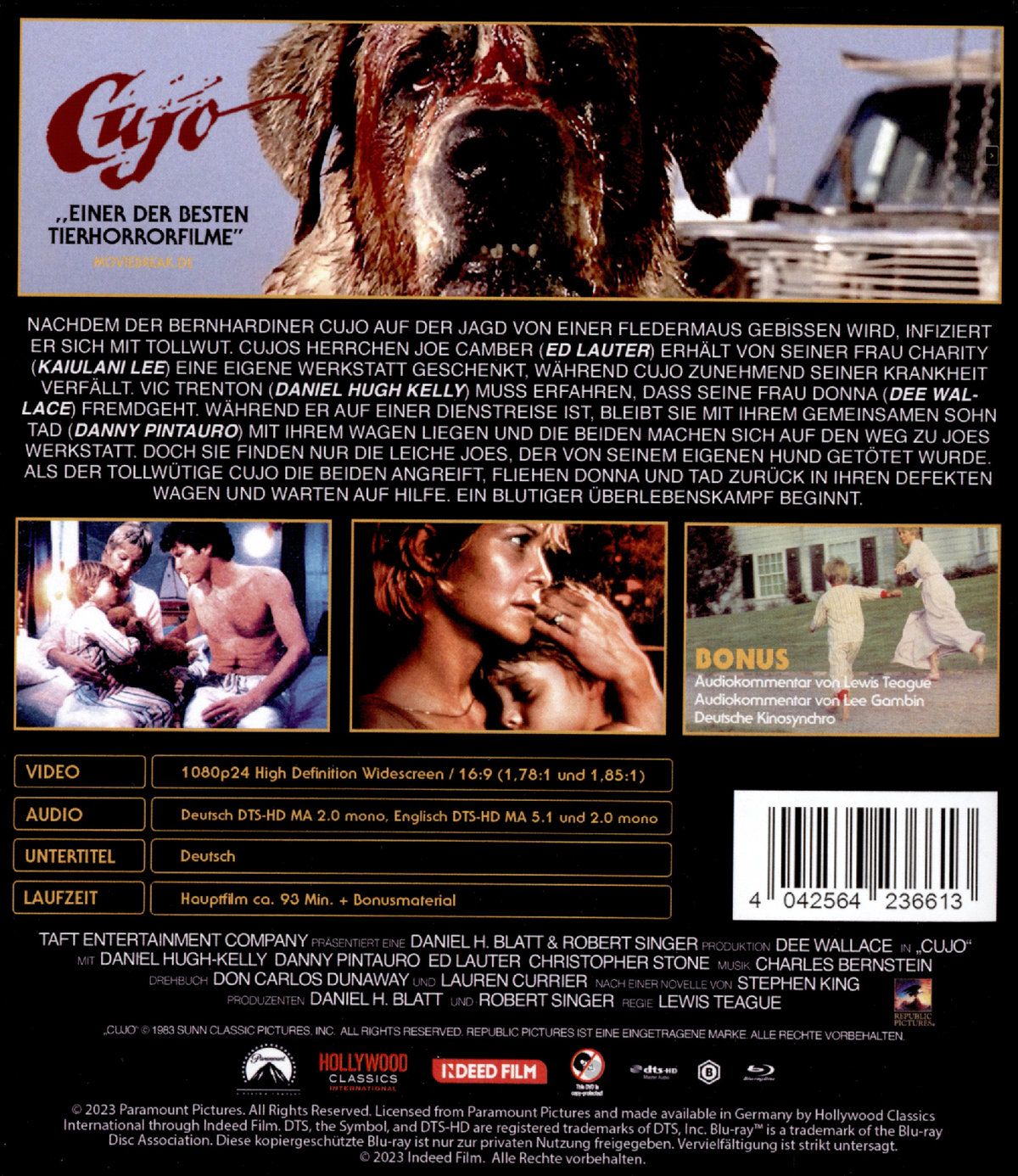 Stephen King's Cujo - Director's Cut (blu-ray)