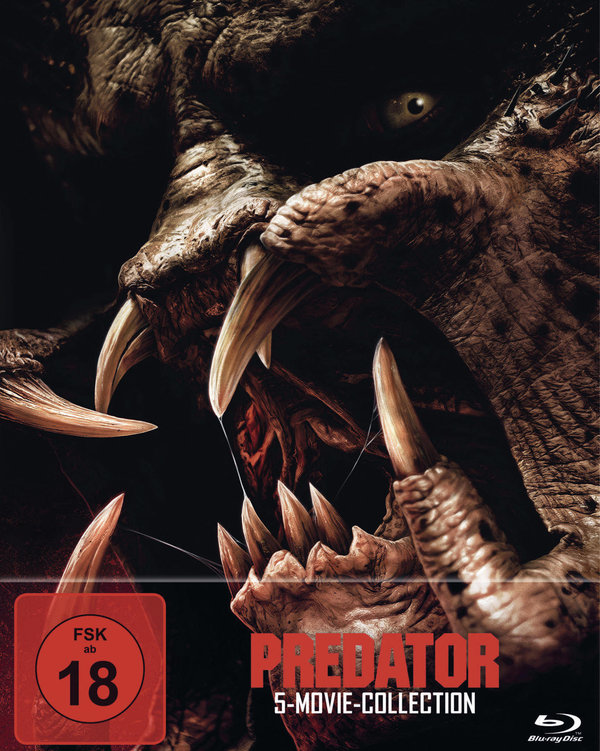 Predator 5-Movie-Collection  [5 BRs]  (Blu-ray Disc)