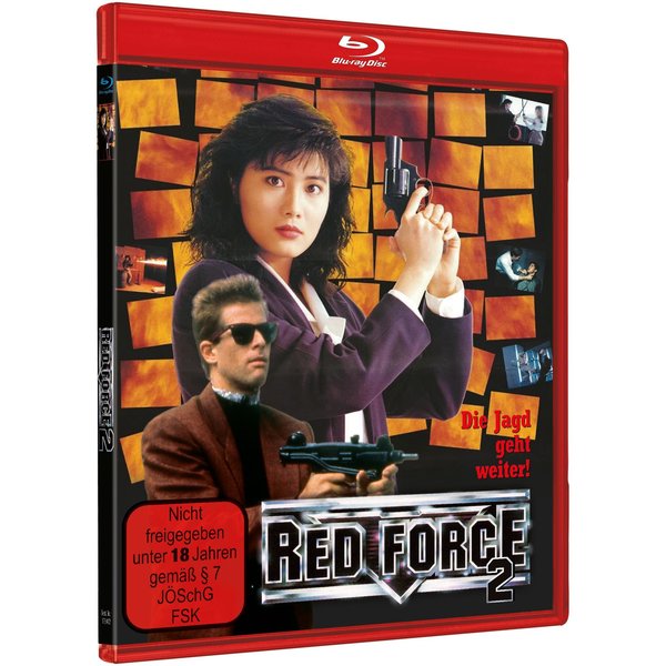 RED FORCE 2 - In The Line Of Duty 5 - COVER B  (Blu-ray Disc)