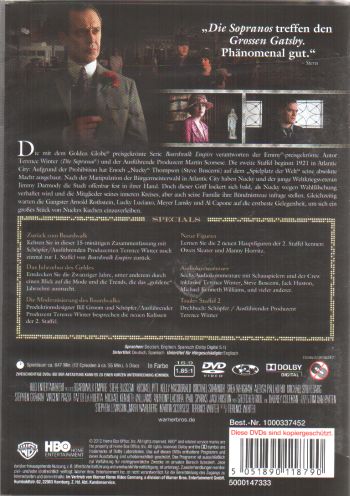 Boardwalk Empire - Die komplette 2. Staffel