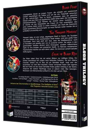 Herschell Gordon Lewis - Blood Trilogy - Uncut Mediabook Edition (blu-ray) (A)