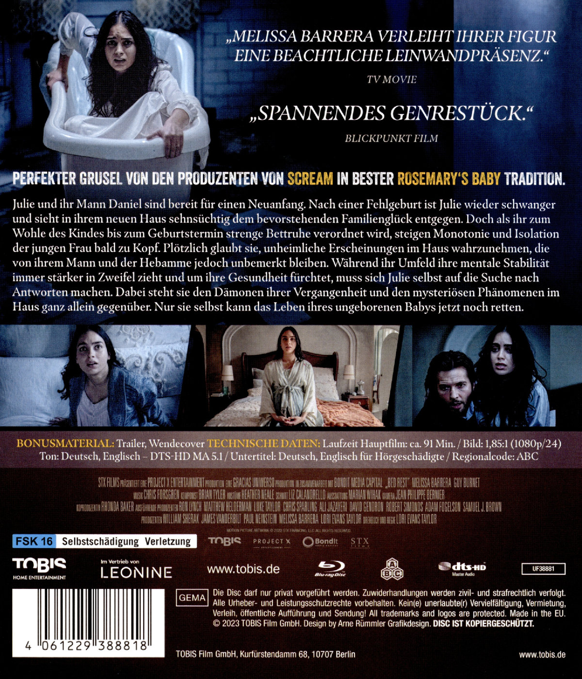 Bed Rest (blu-ray)