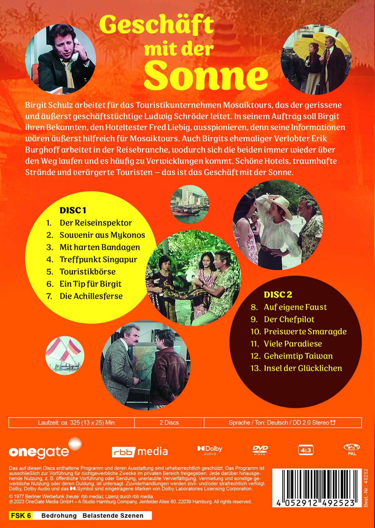 Geschäft mit der Sonne - Der Reiseinspektor  [2 DVDs]  (DVD)