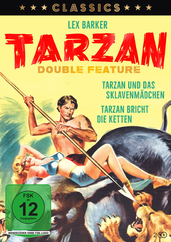 Tarzan Double Feature: Tarzan und das Sklavenmädchen / Tarzan bricht die Ketten  [2 DVDs]  (DVD)