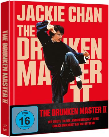 Drunken Master 2 - Uncut Mediabook Edition (DVD+blu-ray)