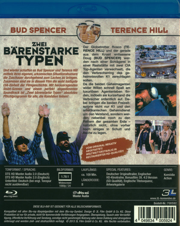 Zwei bärenstarke Typen (blu-ray)