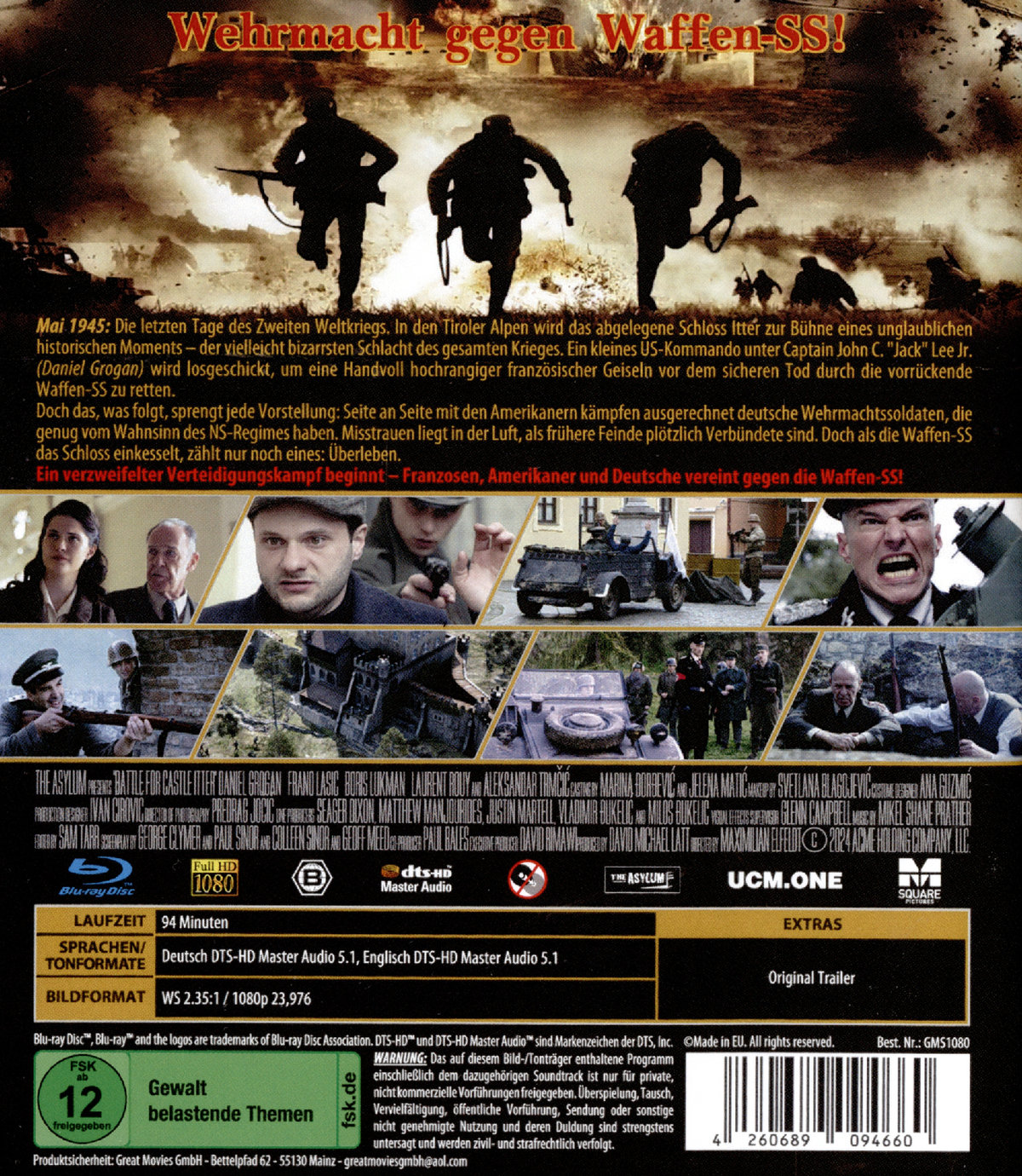 Die Schlacht Um Schloss Itter  (Blu-ray Disc)