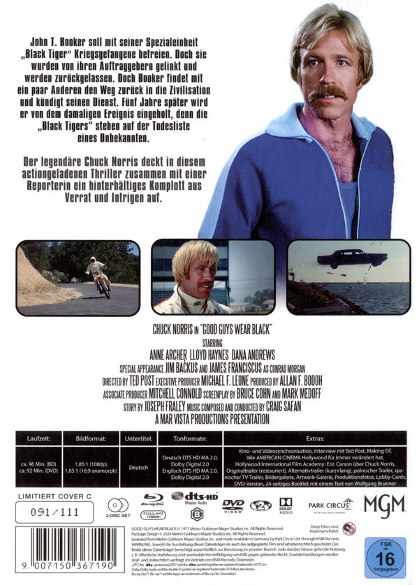 Black Tiger - Uncut Mediabook Edition (DVD+blu-ray) (C)