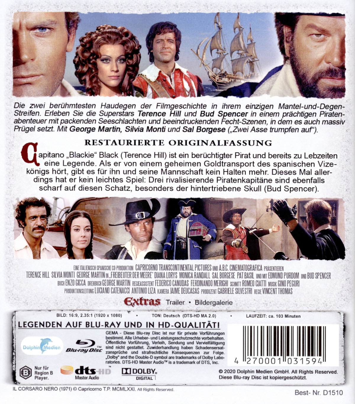 Freibeuter der Meere (blu-ray)