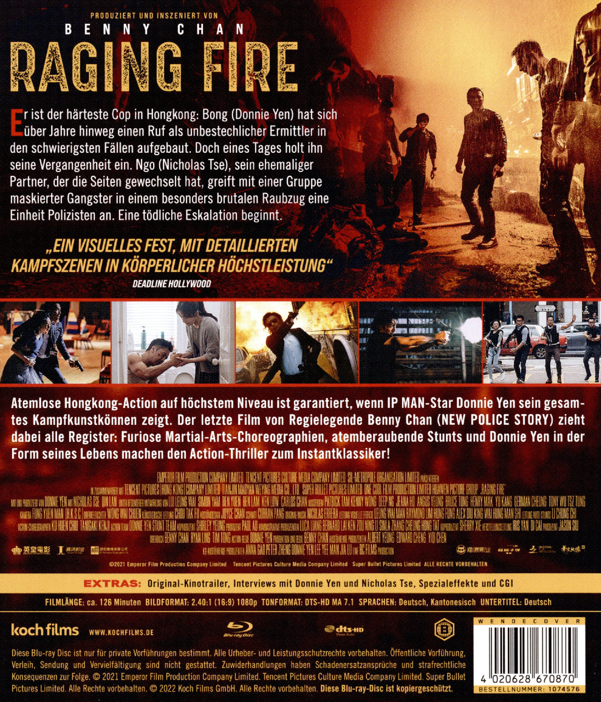 Raging Fire (blu-ray)