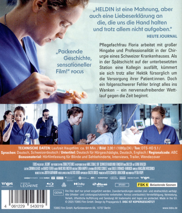 Heldin  (Blu-ray Disc)