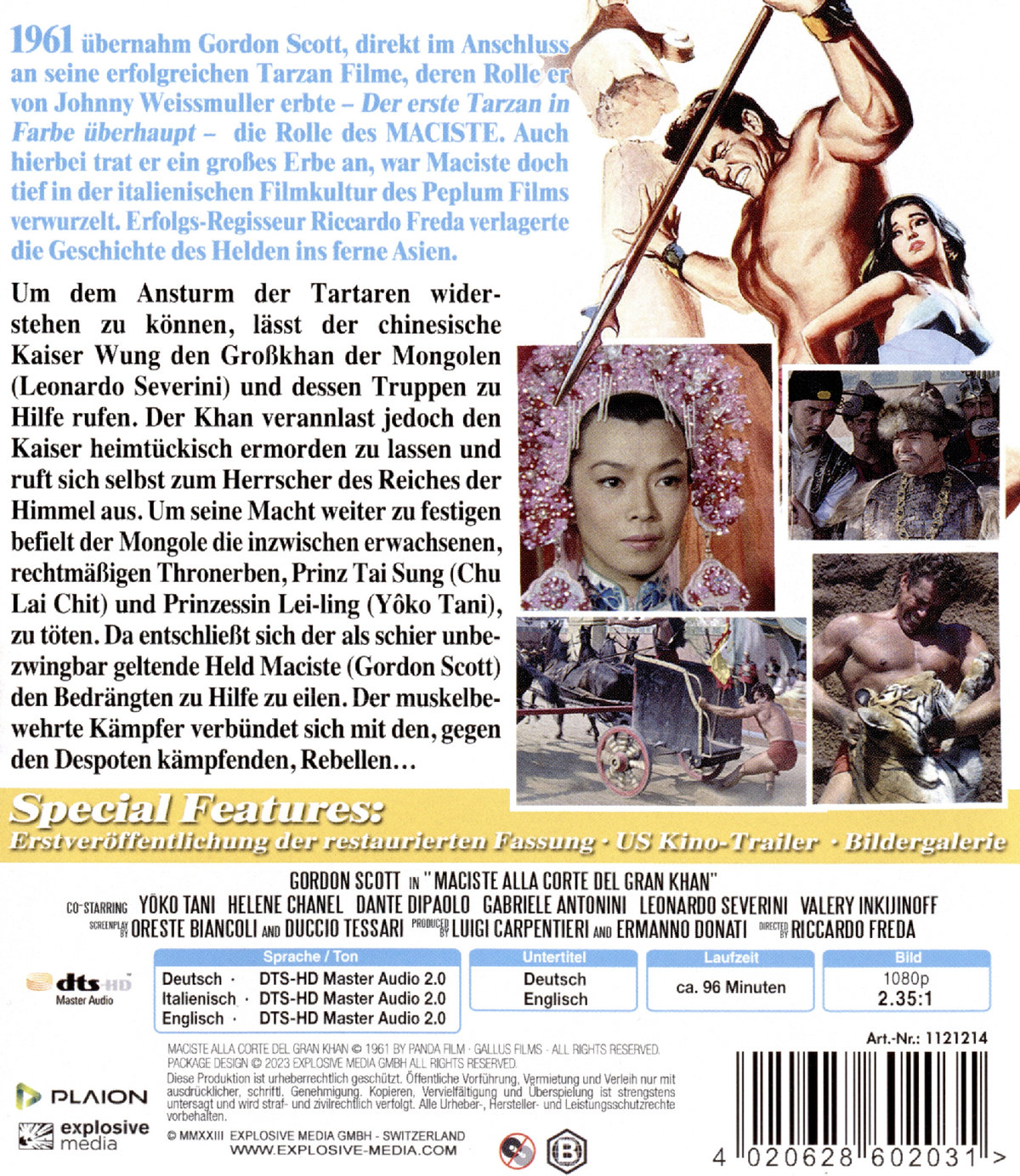 Maciste in der Gewalt des Tyrannen (blu-ray)