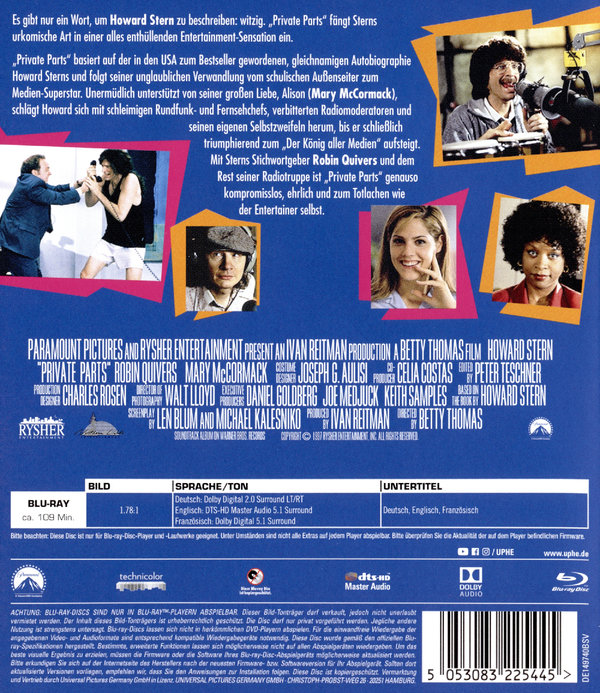 Private Parts (blu-ray)