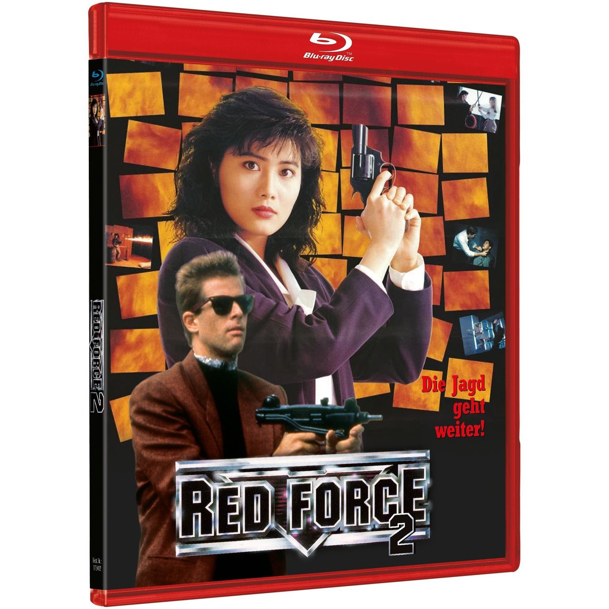 RED FORCE 2 - In The Line Of Duty 5 - COVER B  (Blu-ray Disc)