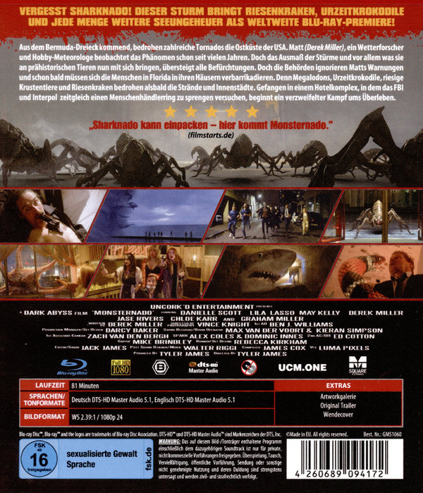 Monsternado - Uncut Fassung  (Blu-ray Disc)