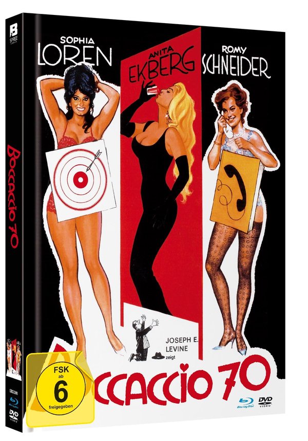 Boccaccio 70 - Uncut Mediabook Edition  (DVD+blu-ray)