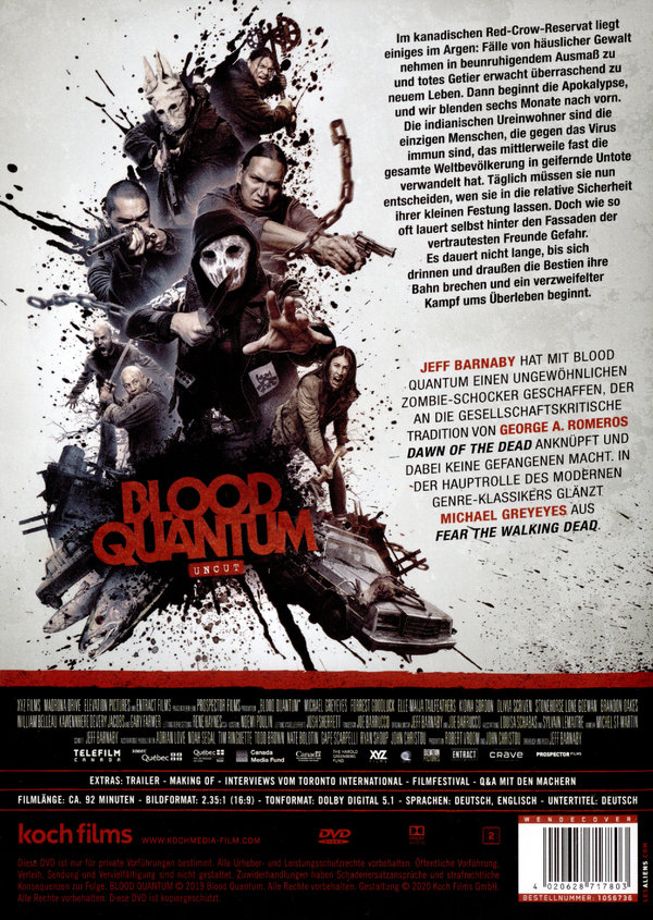 Blood Quantum - Uncut Edition