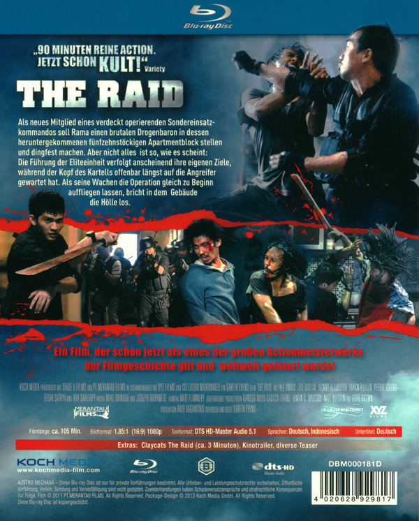Raid, The (blu-ray)