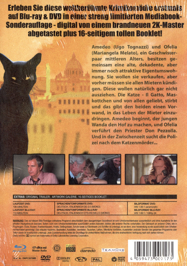 Kater lässt das Mausen nicht, Der - Uncut Mediabook Edition (DVD+blu-ray)