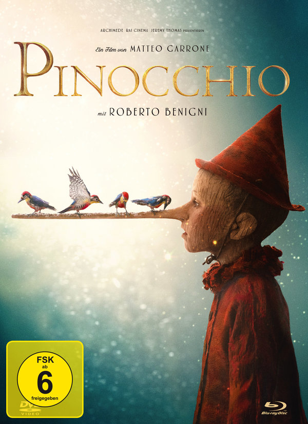 Pinocchio - Limited Mediabook Edition (DVD+blu-ray)