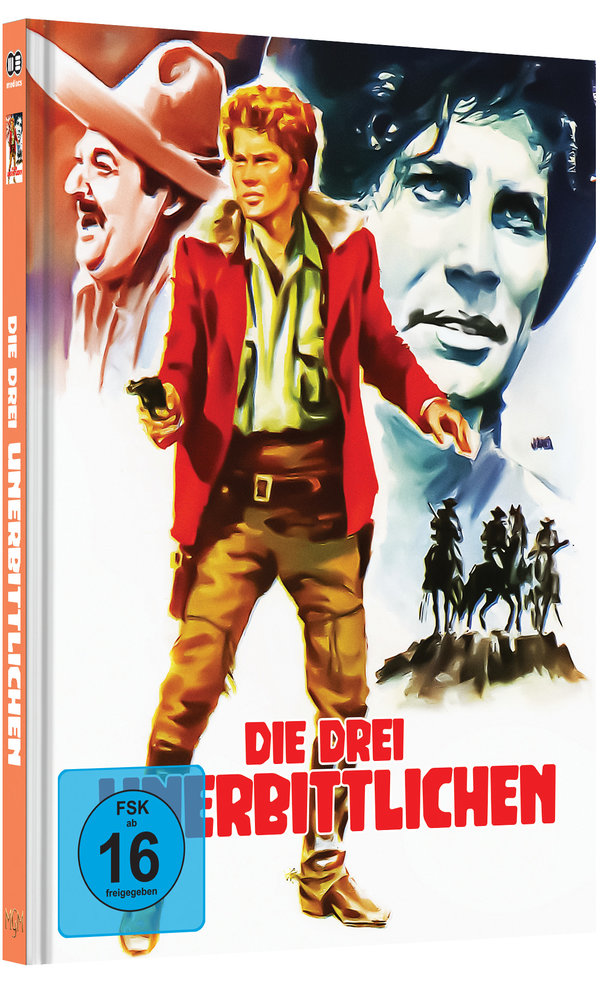 Drei Unerbittlichen, Die - Uncut Mediabook Edition (DVD+blu-ray) (B)