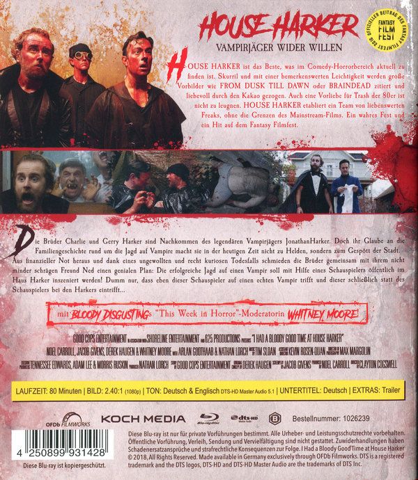 House Harker - Vampirjäger wider Willen (blu-ray)