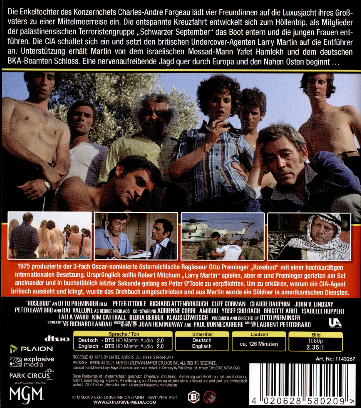 Unternehmen Rosebud  (Blu-ray Disc)