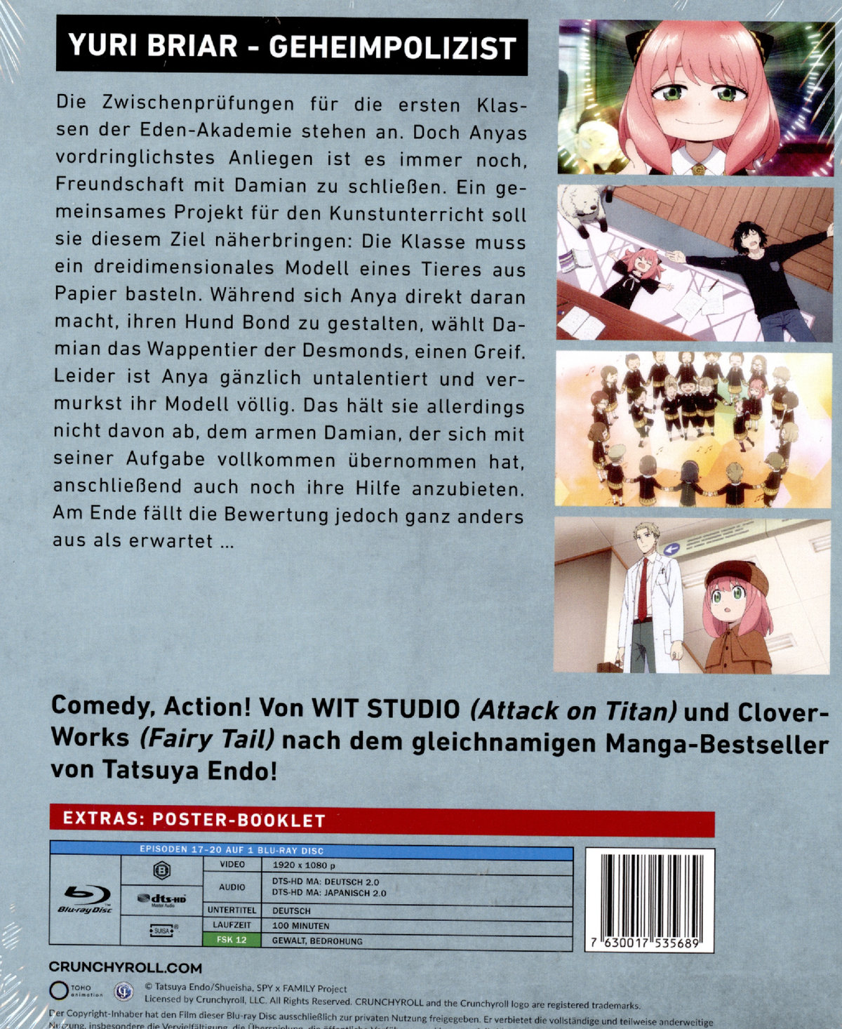 Spy x Family - Staffel 1 (Part 2) - Vol.2  (Blu-ray Disc)