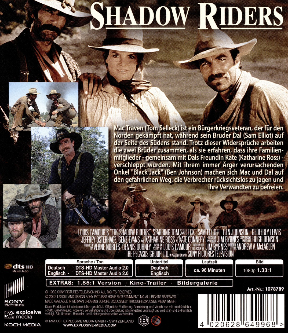 Shadow Riders - Die Schattenreiter (blu-ray)