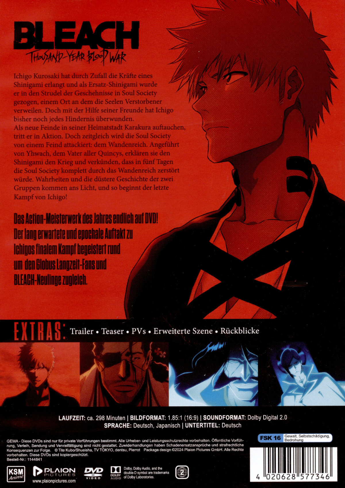 Bleach - Thousand Year Blood War: Staffel 1 Volume 1  (DVD)