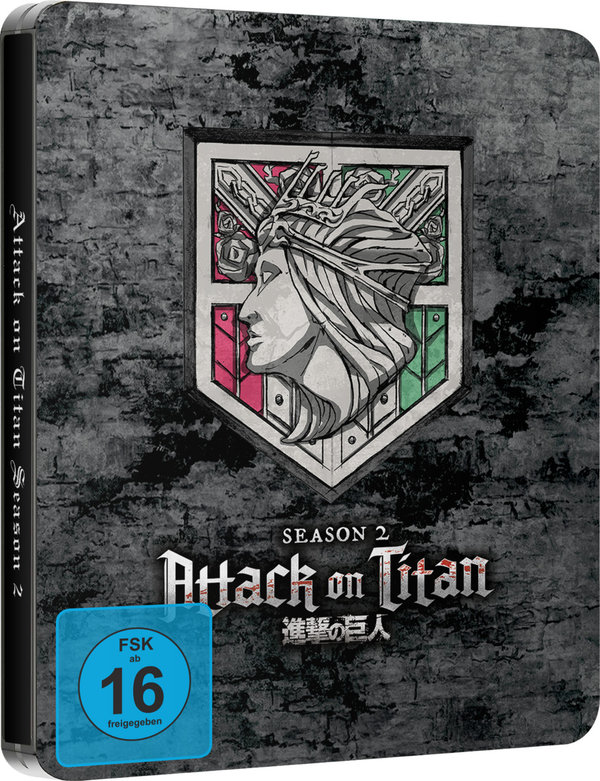 Attack on Titan - Staffel 2 - Gesamtausgabe - Steelbook - Limited Edition  [2 DVDs]  (DVD)