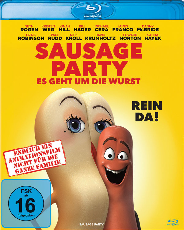 Sausage Party - Es geht um die Wurst (blu-ray)